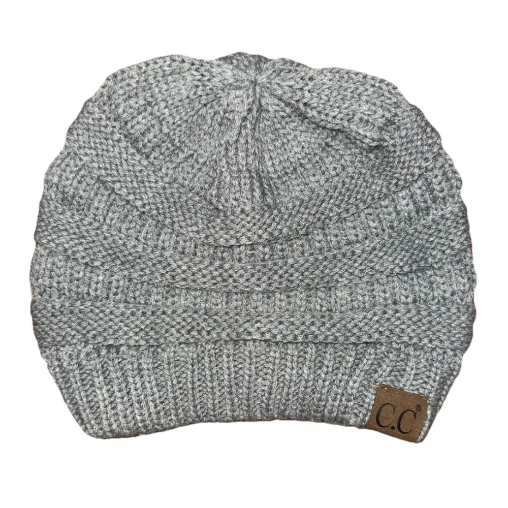 C.C. Beanie Light Gray One Size
